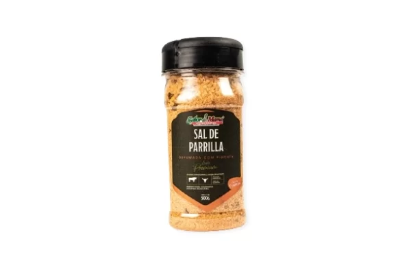 Sal de Parrilla Defumada com Pimenta 500g